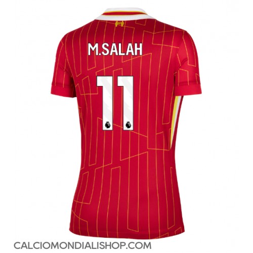 Maglie da calcio Liverpool Mohamed Salah #11 Prima Maglia Femminile 2024-25 Manica Corta